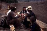 Denise Glover and colleagues interviewing a doctor of Tibetan medicine in Yuling, Yunnan Province, PRC