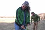 Roger Cain Cutting Cane