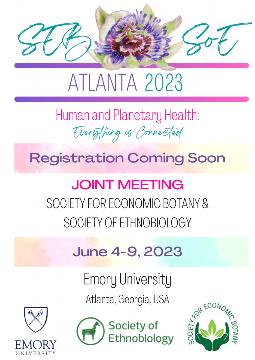 2023 Society of Ethnobiology Joint Conference with the Society for Economic Botany