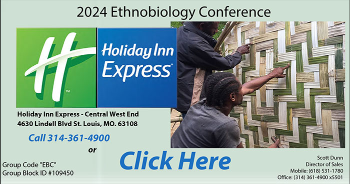 2024 Ethnobiology Conference: Holiday Inn Express booking link