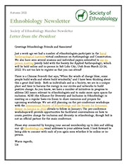 Autumn 2021 Ethnobiology Newsletter
