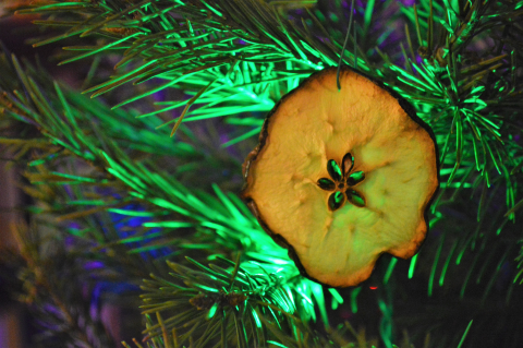 Fruits symbolizing fertility were the earliest Christmas tree decorations