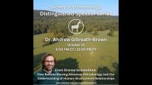 Fall 2025 Distinguished Ethnobiology Speaker Andrew Gillreath-Brown