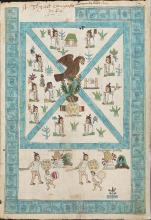 Founding of Tenochtitlán from the Codex Mendoza.